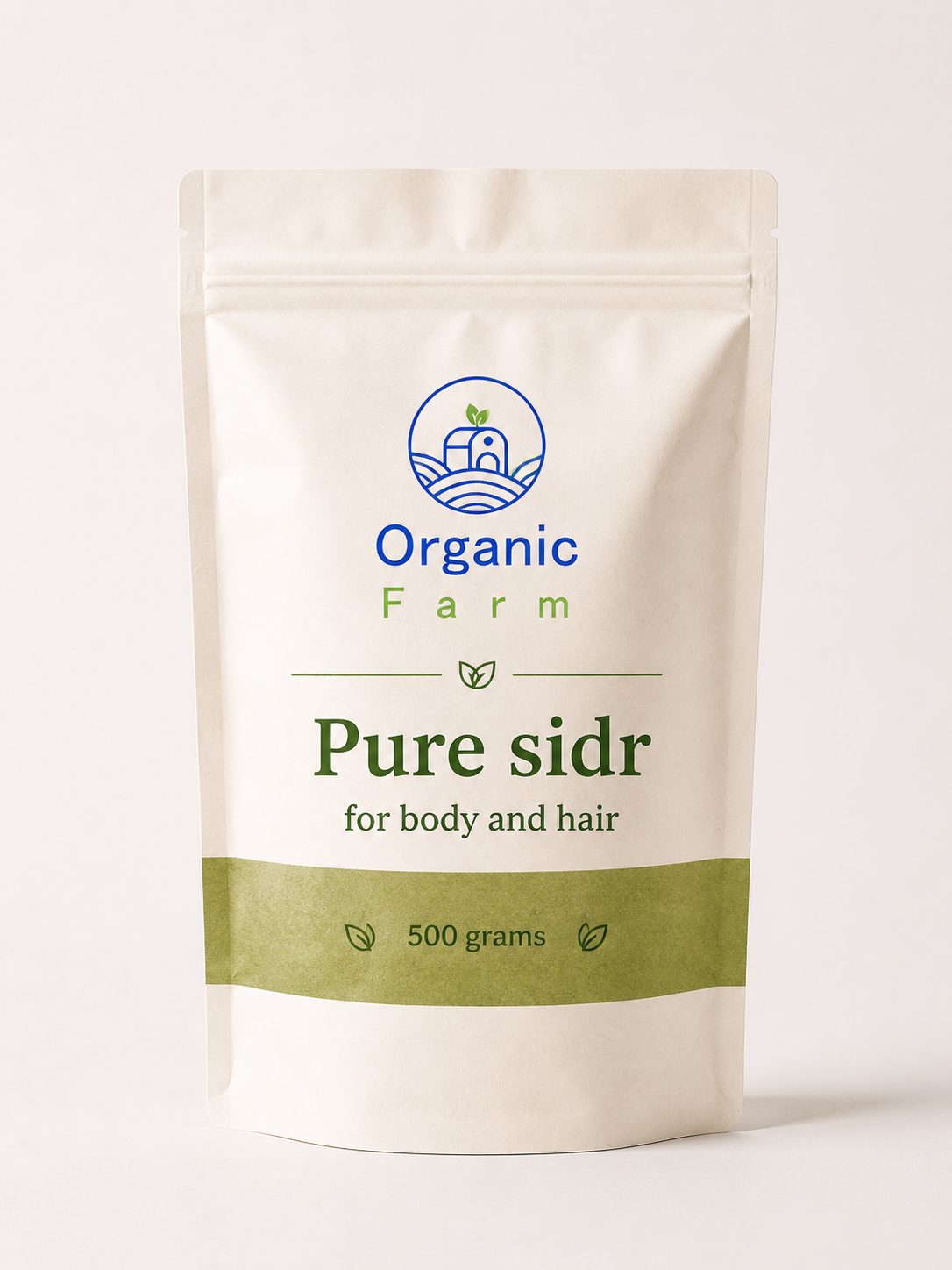 سدر طبيعي صافي للجسم والشعر pure sidr for hair and body  500 grams
