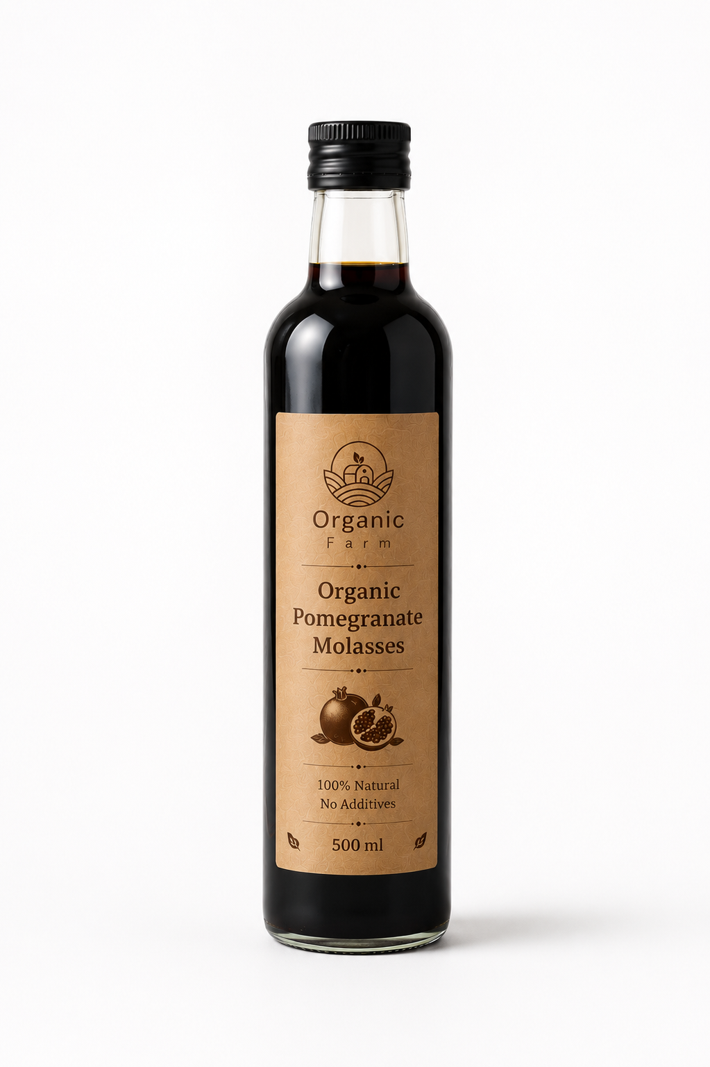 دبس الرمان العضوي Organic pomegranate molasses 500 ml
