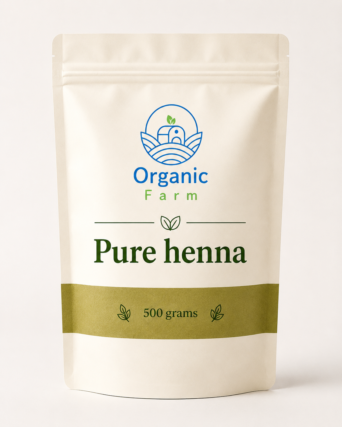 Pure henna 500 grams  - حناء طبيعية 500 جرام