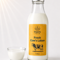 Fresh Cow’s Laban 1 Litre (Glass Bottle) | لبن بقري طازج ١ لتر (عبوة زجاجية)
