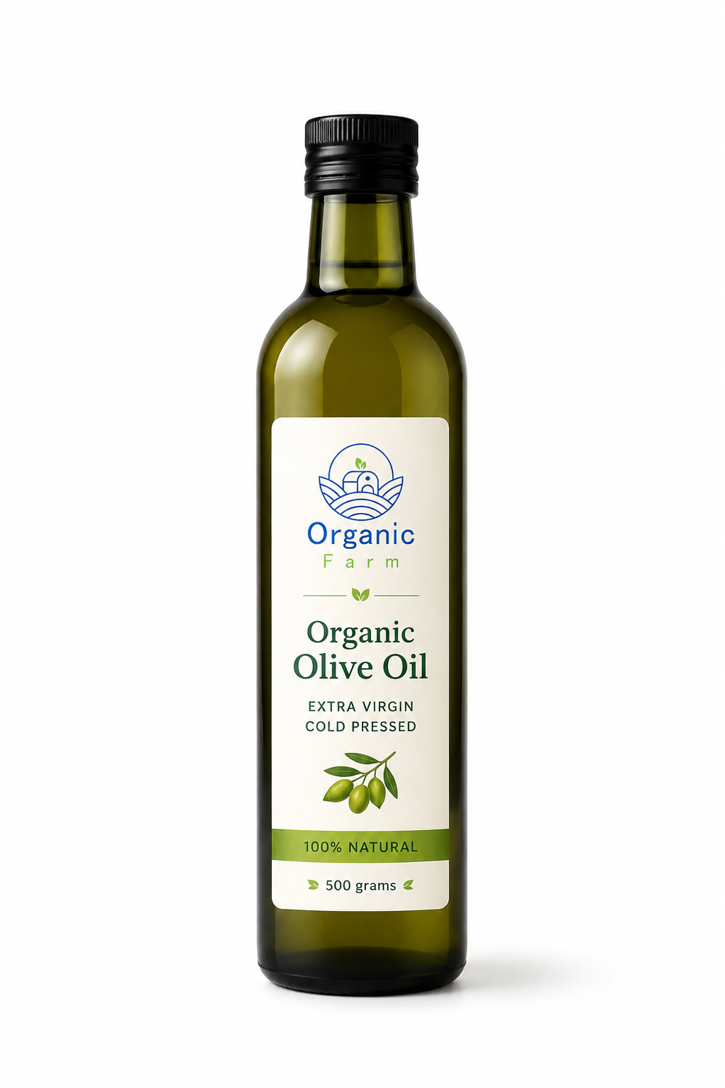 Organic olive oil 500 ml زيت زيتون عضوي