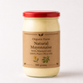 Natural mayonnaise with mustard and 💯 % pure olive oil 500 grams مايونيز زيت الزيتون بالخردل