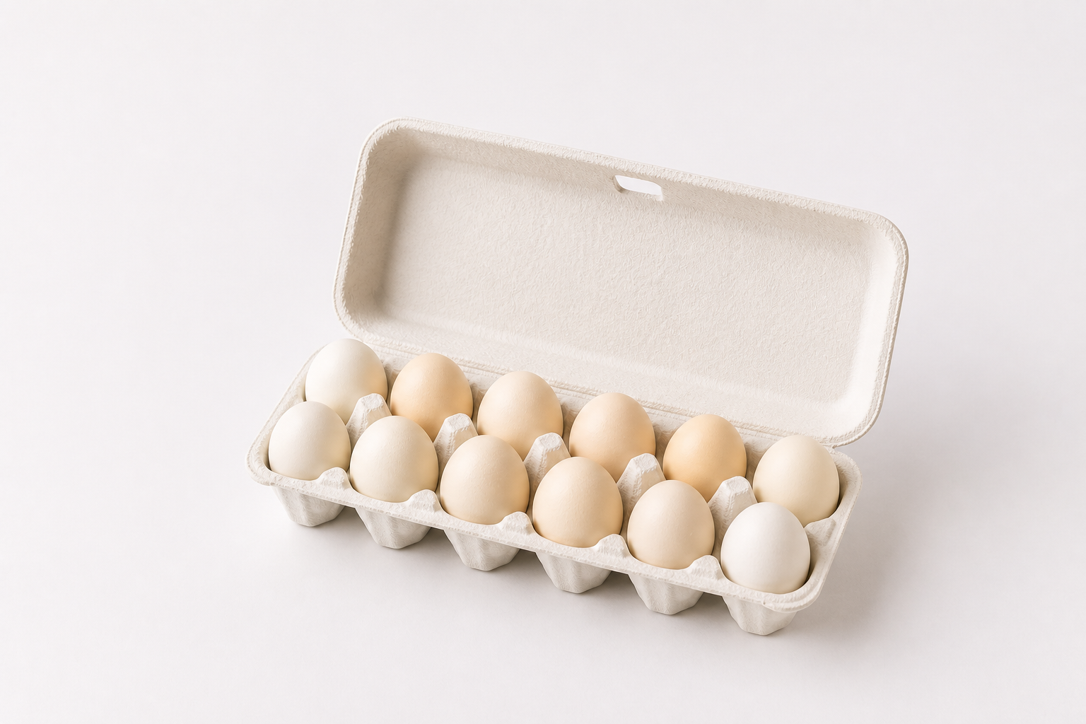 Baladi free range eggs 12 pcs بيض بلدي مرعى حر