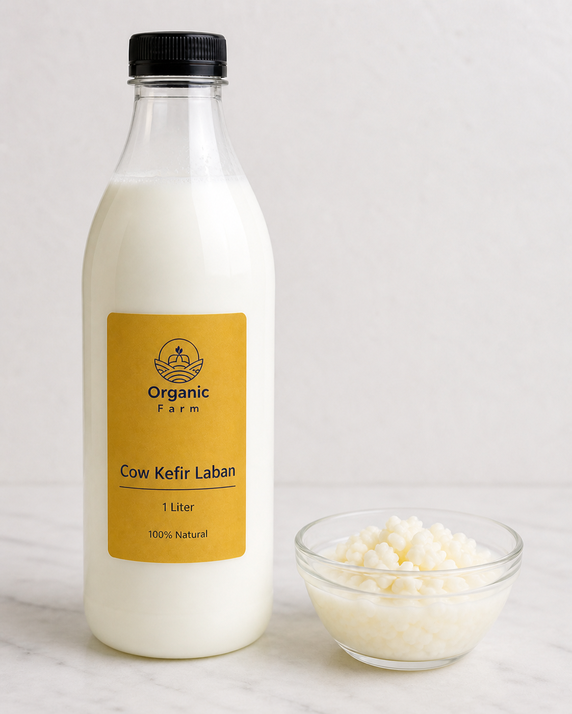 Cow kefir Laban 1 litre لبن كيفير بقري