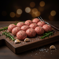 Fresh grass fed Kuwaiti beef Meatballs كرات لحم عجل كويتي طازج  500 grams