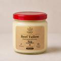 Beef tallow from grass fed cows  شحم بقري صافي من بقر عاشب 500 grams